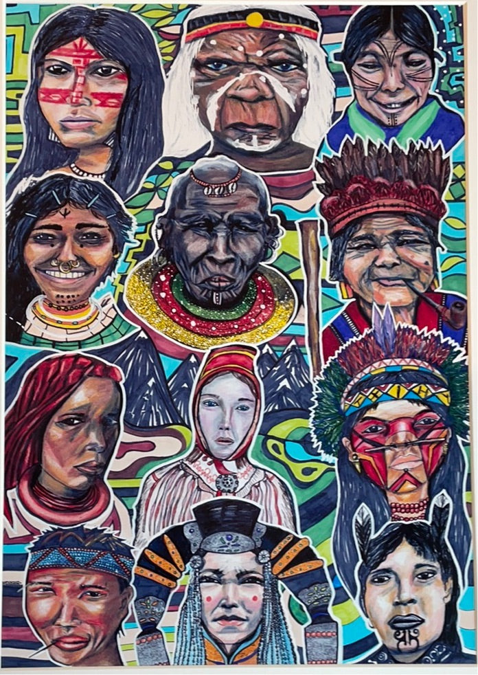 Chidi3s Art Print - Indigenous