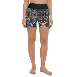 Open image in slideshow, Chidi3s Yoga Shorts - Ether

